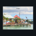 Antigua, Island in the Caribbean Postcard<br><div class="desc">High definition photography of Antigua a beautiful island in the Caribbean.  Please visit Zazzle shop Carolina Photo To Go for other photography and products.  Great remembrance of a trip or present.  Send a note to a special someone.</div>