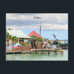 Antigua, Island in the Caribbean Postcard<br><div class="desc">High definition photography of Antigua a beautiful island in the Caribbean.  Please visit Zazzle shop Carolina Photo To Go for other photography and products.  Great remembrance of a trip or present.  Send a note to a special someone.</div>