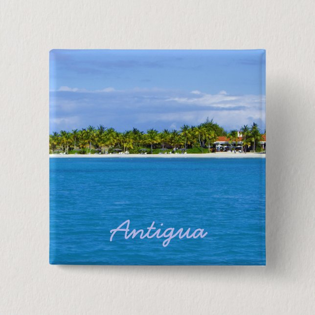 Antigua Island Pin (Front)