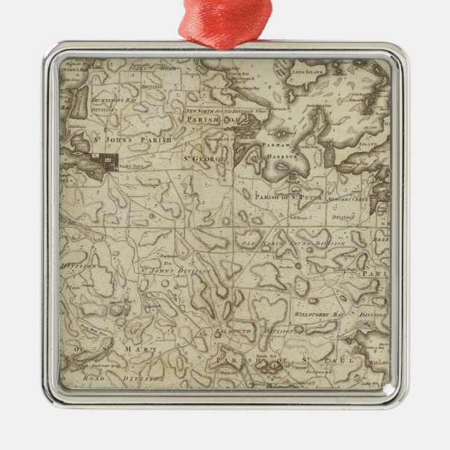 Antigua Metal Tree Decoration (Front)