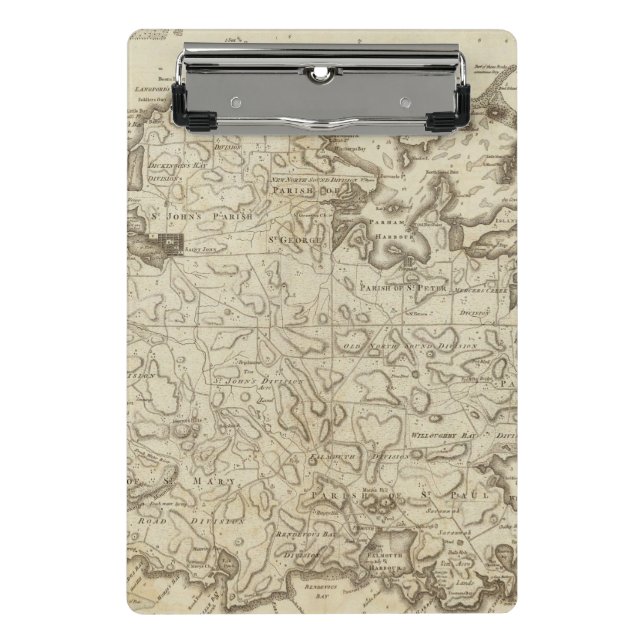 Antigua Mini Clipboard (Front)