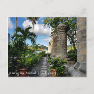Antigua - Nelson Dockyard Postcard