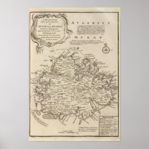 Antigua or Antego Poster