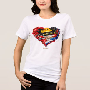 Antigua patriotic colours Tri-Blend shirt