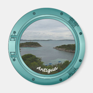 Antigua Porthole Magnet