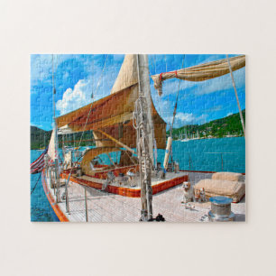 Antigua sailing yachts. jigsaw puzzle