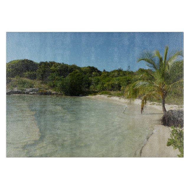 Antiguan Beach Beautiful Tropical Landscape Cutting Board (Front)