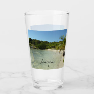 Antiguan Beach Beautiful Tropical Landscape Glass