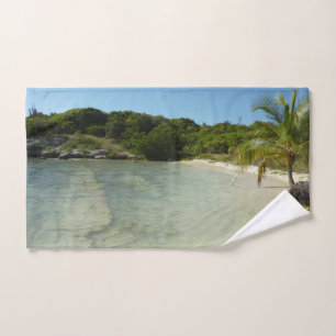 Antiguan Beach Beautiful Tropical Landscape Hand Towel