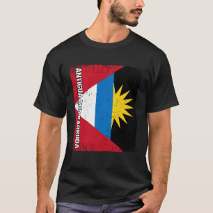 Antiguan Flag Antigua and Barbuda T-Shirt