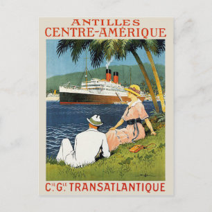 Antilles Centre-Amerique Postcard