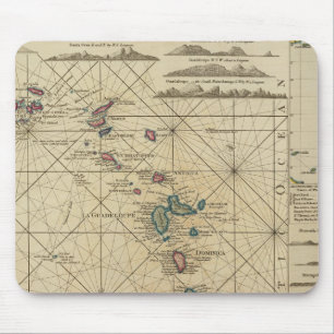 Antilles, Charibbee Islands Mouse Mat