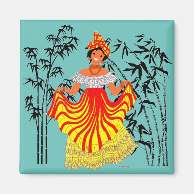 Antilles françaises magnet (Front)