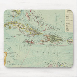 Antilles or West Indies Mouse Mat
