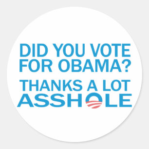 AntiObama Sticker