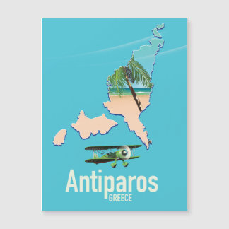 Antiparos Greece travel map