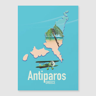 Antiparos Greece travel map