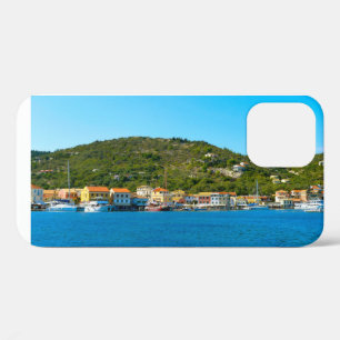 Antipaxos harbour coast iPhone 12 case