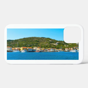 Antipaxos harbour coast iPhone 12 case