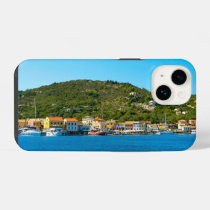 Antipaxos harbour coast iPhone 14 case