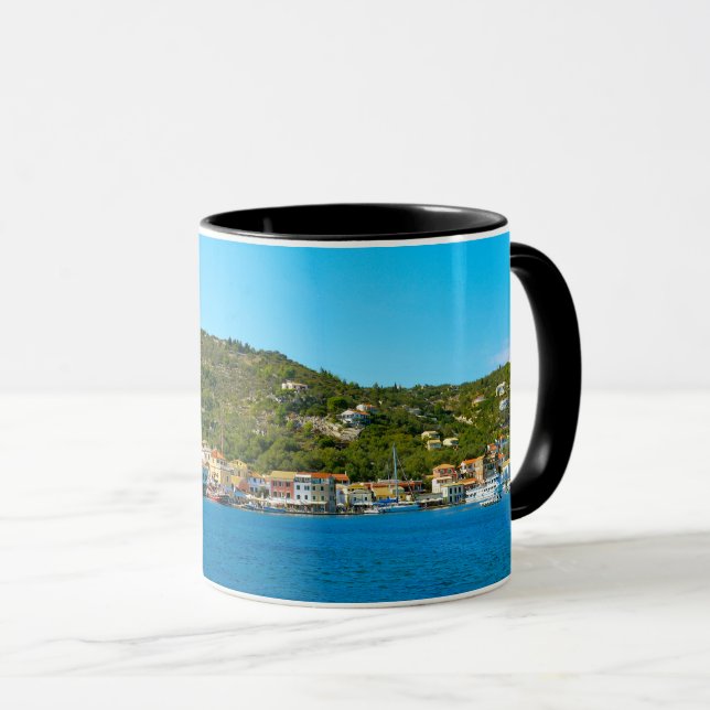 Antipaxos harbour coast Mug (Front Right)