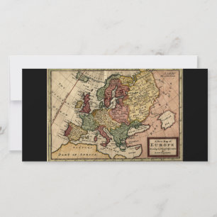 Antiquarian 1721 Map of Europe by Herman Moll