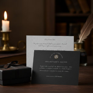 Antiquarian Act of Commission Graduation Gift Card