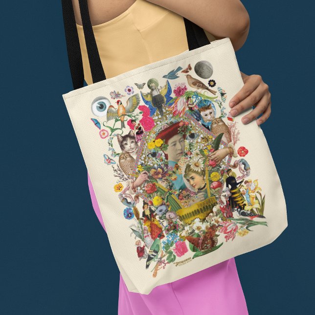 Antiquarian Shoulder Tote (Person carrying tote bag)