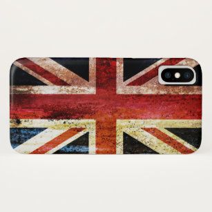 Antiquated Union Jack iPhone X Case