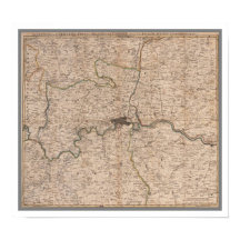 Antique 18th Century Map of London