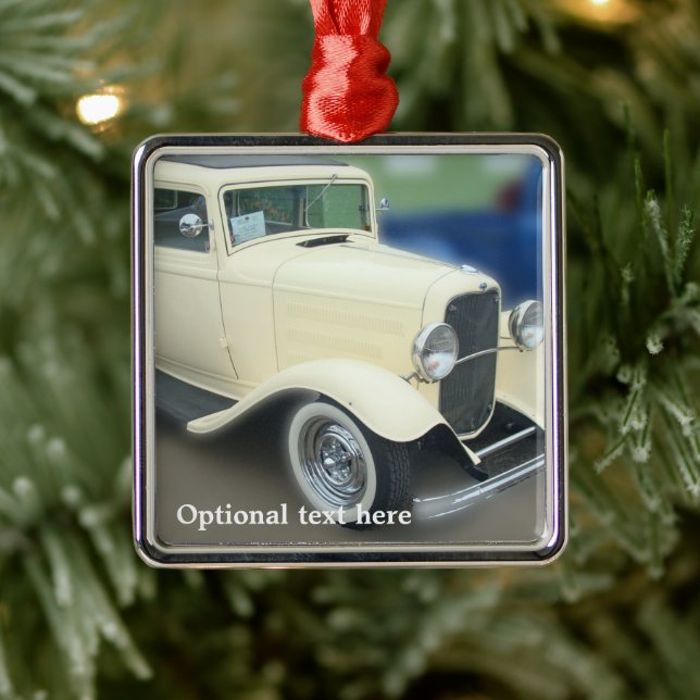 Antique 1920s Car Metal Ornament (Tree)