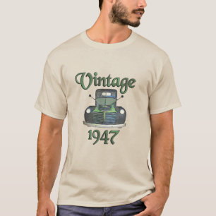 Antique 1947 Truck Watercolor Sketch T-Shirt