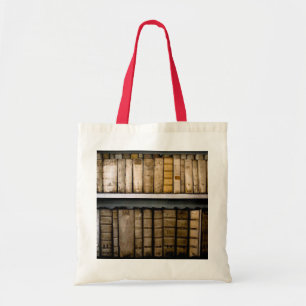 Antique !7th Century Vellum Bindings Books Tote Bag