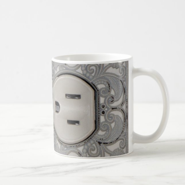 Antique A/C Outlet Coffee Cup (Right)