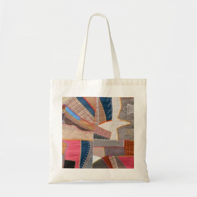 Antique American Crazy Quilt - Quilter's Tote Bag (Front)