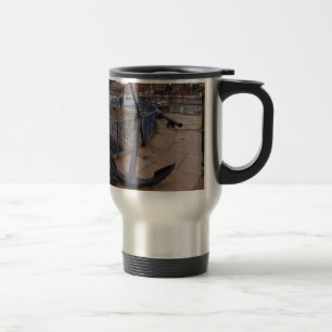 Antique Anchor Travel Mug