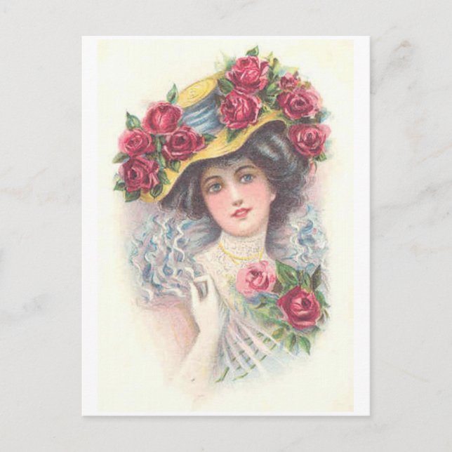 Antique and Vintage Fashionable Women (14) Postcard (Front)