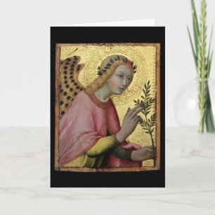 Antique Angel Blank Card