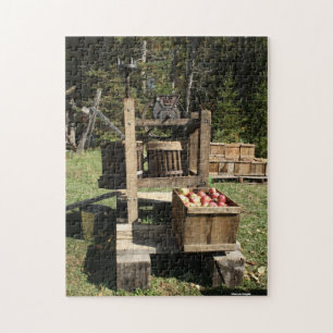 Antique Apple Cider Press Jigsaw Puzzle