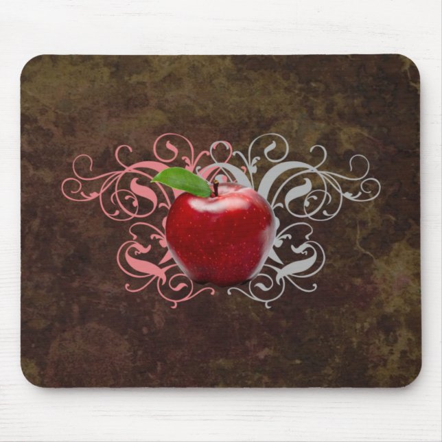 Antique Apple Mouse Mat (Front)