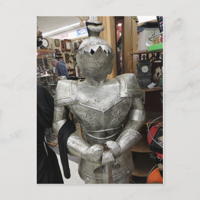 Antique Armour Postcard (Front)