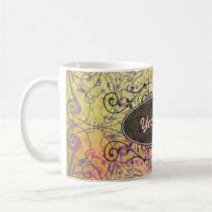 Antique ARTs Ornament Pattern for your Design Coffee Mug