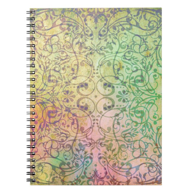 Antique ARTs Ornament Pattern for your Design Notebook (Front)