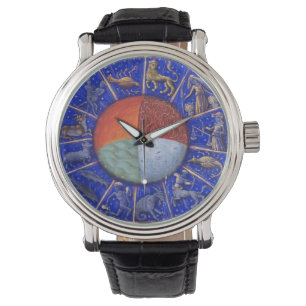 ANTIQUE ASTROLOGY,ZODIACAL SIGNS AND FOUR ELEMENTS WATCH