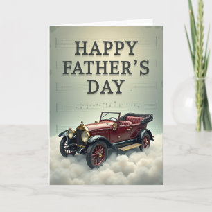 Antique Auto Fathers Day Card