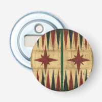 Antique Backgammon Game Board by Ethan Harper