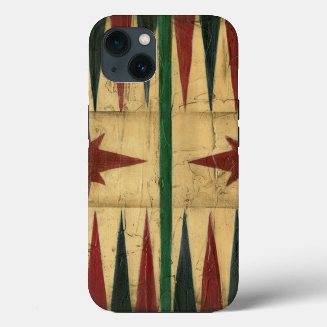 Antique Backgammon Game Board by Ethan Harper Case-Mate iPhone Case (Back)