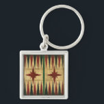 Antique Backgammon Game Board by Ethan Harper Key Ring<br><div class="desc">A painting of an antique backgammon game board,  created by Ethan Harper. The way Harper painted the piece makes it look ancient,  a relic from an almost forgotten time. A perfect gift for the board game enthusiast in your life!</div>