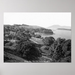 Antique Bantry Bay, West Cork Ireland Poster