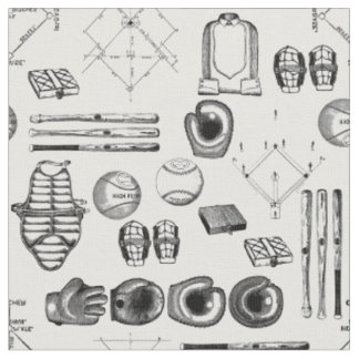 antique baseball equipment sports vintage fabric